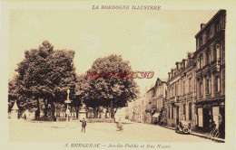 CPA BERGERAC - DORDOGNE - RUE NEUVE - AUTOMOBILE - Bergerac