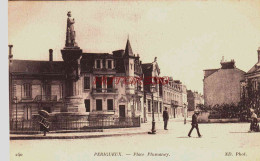 CPA PERIGUEUX - DORDOGNE - PLACE PLUMANEY - Périgueux