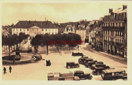 CPA GUERET - CREUSE - LA PLACE D'ARMES - AUTOMOBILES - Guéret