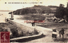 CPA ILE DE BREHAT - COTES D'ARMOR - LE PORT CLOS - Ile De Bréhat