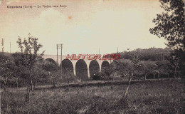 CPA CONCHES - EURE - LE VIADUC VERS PARIS - Conches-en-Ouche