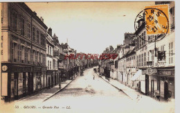 CPA GISORS - EURE - GRANDE RUE - Gisors