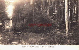 CPA LYONS LA FORET - EURE - LA FORET - Lyons-la-Forêt