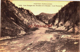 CPA GORGES DU DOUBS - DOUBS - LA RASSE - LES TUNNELS - Sonstige & Ohne Zuordnung