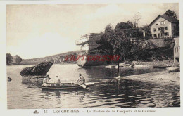 CPA LES COURBES - DOUBS - LE ROCHER DE LA CASQUETTE ET LE CUIRASSE - Sonstige & Ohne Zuordnung