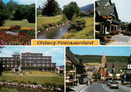 73673044 Olsberg Sauerland Teilansichten Hotel Strassenpartie Olsberg Sauerland - Sonstige & Ohne Zuordnung