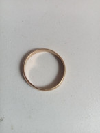 Bague En Or 9 Carat Poinçon 375 Diamètre Intérieur 21 Mm - Anillos