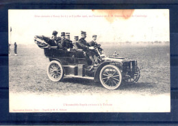 54. Nancy. Fêtes En L'honneur Du Roi Du Cambodge. L'automobile Royale - Nancy