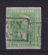 Preußen 4 Pfennige 1858  Mi.-Nr. 9 Gestempelt - Andere & Zonder Classificatie