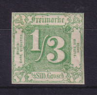 Thurn Und Taxis 1/3 Silbergroschen 1863  Mi.-Nr. 27 Ungebraucht * - Mint
