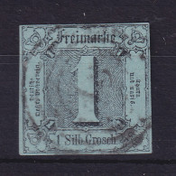 Thurn Und Taxis 1 Silbergroschen 1853 Mi.-Nr. 11b  Gestempelt - Usados