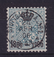 Württemberg 1906 Dienstmarke 100-Jahr-Feier Mi.-Nr. 217 Mit Gefälligkeits-O - Used