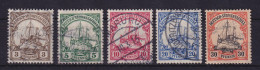 Deutsch-Südwestafrika 1906  Mi.-Nr. 24-28 Teilsatz Gestempelt - África Del Sudoeste Alemana