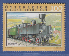 Österreich 2010 Sondermarke Dampflokomotive Baureihe 199  Mi.-Nr. 2893 - Ungebraucht