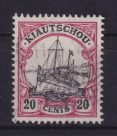 Dt. Kolonien Kiautschou 1905  20 Cents  Mi.-Nr. 22 Gestempelt - Kiautschou