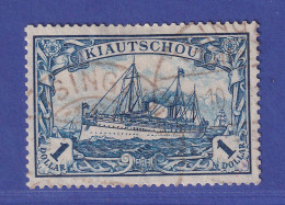 Dt. Kolonien Kiautschou 1908  1 Dollar  Mi.-Nr. 35 IA O TSINGTAU - Kiautschou