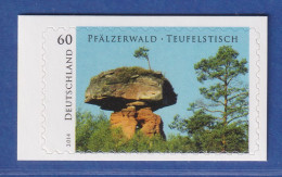 Bund 2014 Pfälzerwald Teufelstisch 60 Cent SELBSTKLEBEND Mi-Nr. 3081 ** - Autres & Non Classés
