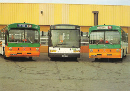 Nantes , Dépôt De Trentemoult Rezé * Autobus Mercedes Benz Et GX44 Heuliez * Autocar Car Bus - Nantes