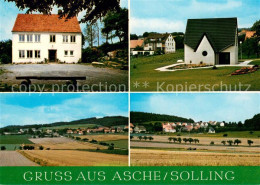 73672983 Asche Wohnhaus Kapelle Panorama Asche - Hardegsen