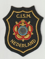 Patch-badge Militair Conseil International Du Sport Militaire C.I.S.M. (NL) Ministerie Van Defensie - Armée De Terre