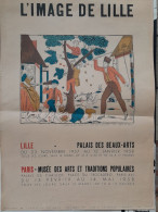 Affiche Lille Exposition 1957 L'image De Lille - Manifesti