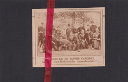 Bovenkarspel - De Feesten - Orig. Knipsel Coupure Tijdschrift Magazine - 1923 - Unclassified