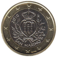 SA10010.1 - SAINT MARIN - 1 Euro - 2010 - San Marino