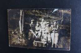 S-C 168 / Photo De Militaire A Beverloo - Guerre 1914-18,Soldats D'une Compagni De Terrassier Militaire - War 1914-18