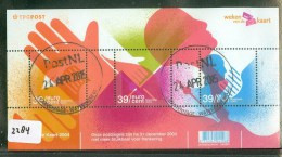 NEDERLAND *  NVPH 2284 * BLOK * BLOC * BLOCK * NETHERLANDS * GEBRUIKT - Used Stamps