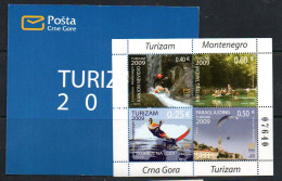 TOURISM - Montenegro - 2009- Tourism S/sheetlet Booklet Complete  Mint Never Hinged - Altri & Non Classificati