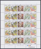 Sri Lanka 2013 MNH Sheetlet World Children's Day, Se-tenant, Drawing, Art, Stories, Story, Monkey, Umbrella - Sri Lanka (Ceylan) (1948-...)