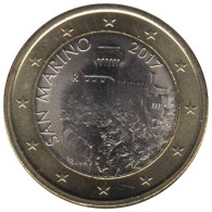 SA10017.1 - SAINT MARIN - 1 Euro - 2017 - San Marino