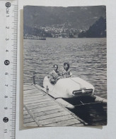 52324 0139 Foto D'epoca - Pedalò Lago Di Como Anni 60 - Europa