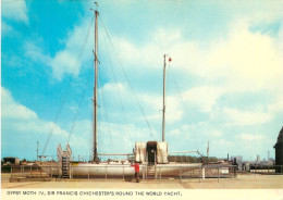 Navigation Sailing Vessels & Boats Themed Postcard Gipsy Moth IV Yacht - Segelboote