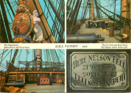 Navigation Sailing Vessels & Boats Themed Postcard H.M.S. Victory - Voiliers