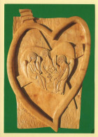La Trinité - Sculpture Sur Bois (voir Scan Recto/verso) - Chiese E Conventi