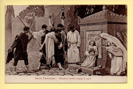 Saint Tarcisius : Tarcisius Tombe Frappé à Mort (voir Scan Recto/verso) - Santi