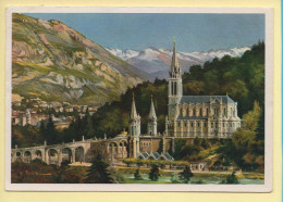 LOURDES – La Basilique (voir Scan Recto/verso) - Holy Places