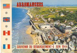 ARROMANCHES - SOUVENIR DU DEBARQUEMENT (RARE CLICHE) - Arromanches