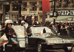 François MITTERAND , Nouveau Président De La République 21 Mai 1981 * Politique Politica * Paris Arc De Triomphe - Persönlichkeiten