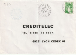 CAD  33 -  LAGORCE          / N°  1973 - Manual Postmarks