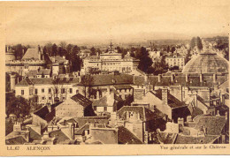 CPA - ALENCON - VUE GENERALE ET SUR LE CHATEAU - Alencon