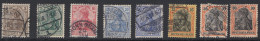 D,Dt.Reich Mi.Nr. 83, 84-93, Freim. Germania Gestempelt - Unused Stamps