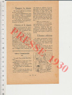 2 Vues 1930 Humour Horlogerie Métier Horloger Balancier Réparation Horloge + Eau De Mer Salée Et Sucrée Parasol Plage - Unclassified