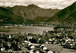 73672466 Bad Wiessee Panorama Tegernsee Mit Blick Auf Bodenschneid Mangfallgebir - Bad Wiessee