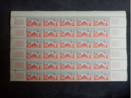 FRANCE.1954. N° 983.  " Anniversaire Débarquements " 1/2 Feuille.30 Ex. . NEUFS++ . Côte YT 2023 : 90,00 € - Full Sheets