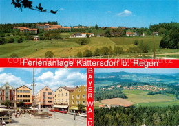 73672457 Regen Ferienanlage Kattersdorf Ortszentrum Fliegeraufnahme Regen - Regen