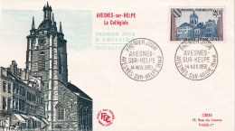 FDC 14/11/1959: Avesnes-sur-Helpe - Y&T N° 1221 - 1950-1959