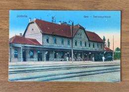 ROMANIA / ROUMANIE / JMBOLIA / GARA / BAHNHOF / RAILWAY STATION / TRAIN - Roemenië