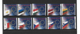 COB 3293/02 Oblitérés Vendus En L'état - Année 2004 - Used Stamps